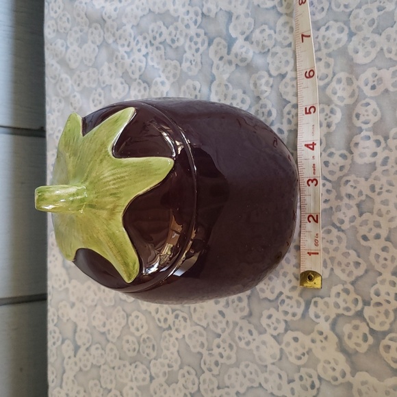 Eggplant Lidded Container Hearth and Home Designs - Picture 11 of 13